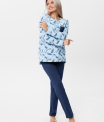Пижама женская ПЖ-48 (футер с начёсом)